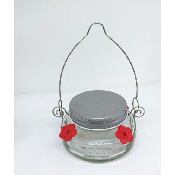 Nature's Way Bird Products Mason Jar Hummingbird Dish Feeder - Picture 10 of 10